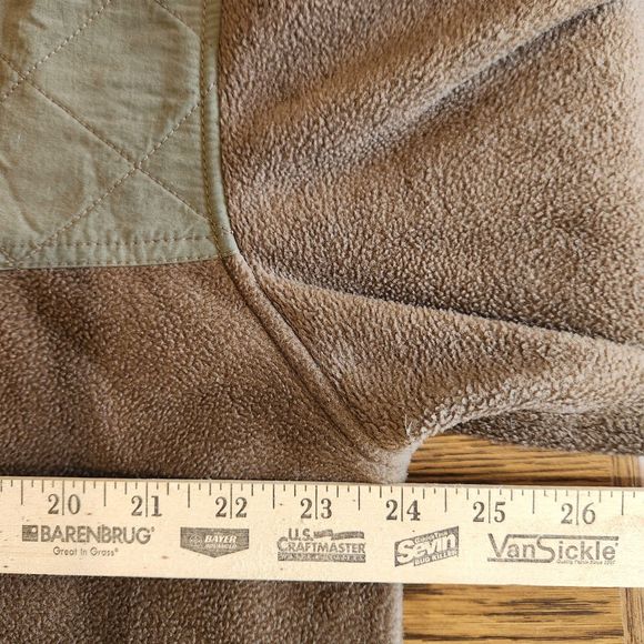 Bear Creek Outfitters Men’s Zip‎ Up Heavy Fleece Jacket Brown Size L Large READ - Picture 6 of 9